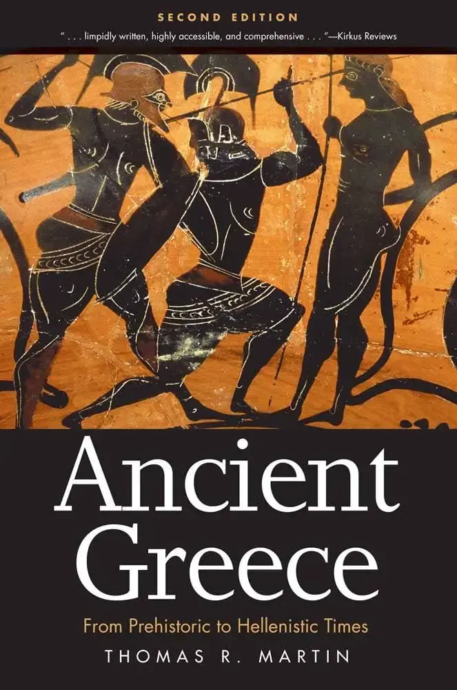 Book cover for Ancient Greece by Thomas Martin.